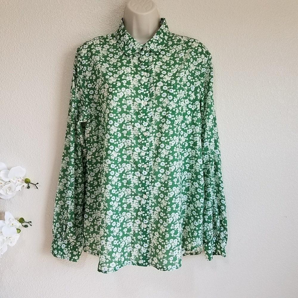 Trovata Birds of Paradis Floral Long Sleeve